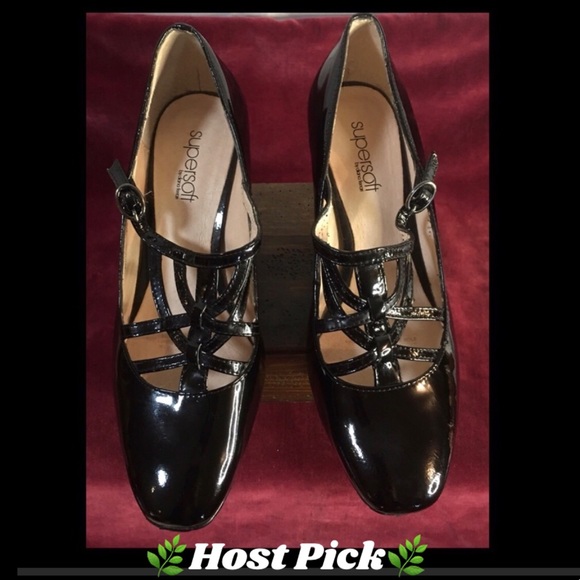 Diana Ferrari Shoes - Super Soft by DK. Black patent leather